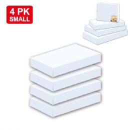 96 Pieces 4 Piece Box White 11x8.25x1.5"/small - Boxes & Packing Supplies