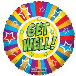 125 Wholesale One Side Get Well Stars And Lines Balloon