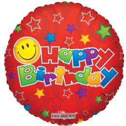 125 Wholesale 1-Side "happy Birthday" Balloon