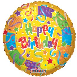125 Wholesale 2-Side "happy Birthday" Balloon