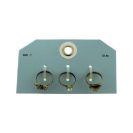 36 Wholesale Multiple Antique Style Gold Tone Rings Set