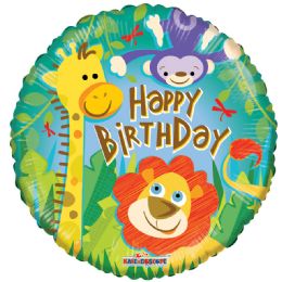 125 Wholesale 2-Side "happy Birthday" . Balloon