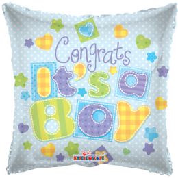125 Wholesale 2-Side "congrats A Boy" Balloon