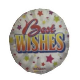 125 Wholesale 2-Side "best Wishes" Balloon