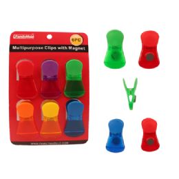 72 of 6pc Multipurpose Magnetic Clips