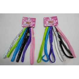 144 Wholesale 6pk Elastic Headbands [assorted]