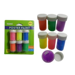 72 Pieces 6pc Craft Poster Paint - Paint, Brushes & Finger Paint