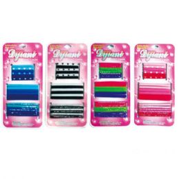 96 Pieces 18 Piece Hair Band - PonyTail Holders