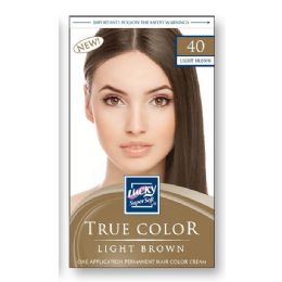 72 Wholesale Lucky Hair Color Lady/light Brown