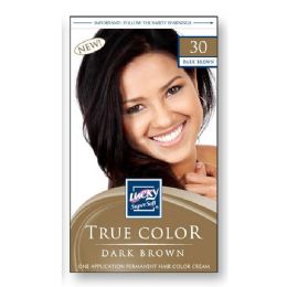 72 Wholesale Lucky Hair Color Lady/dark Brown