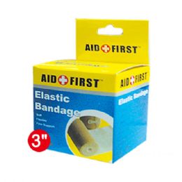 96 Pieces Three Inch Elastic Bandage - Bandages and Support Wraps