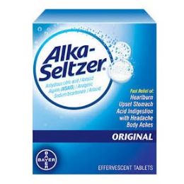 6 Pieces Alka Seltzer 116 Count - Pain and Allergy Relief