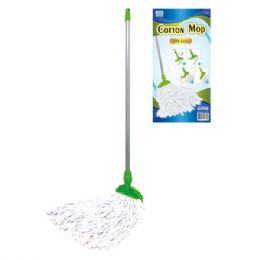 24 Wholesale Cotton Mop With Wooden Handle