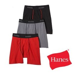 24 Wholesale Hanes 3 Boy's Boxer Briefs ( Slightly Imperfect