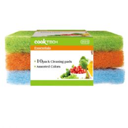 96 Pieces 3 Piece Scouring Pad - Scouring Pads & Sponges