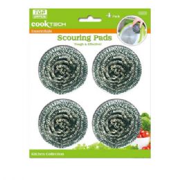 96 Wholesale 4 Piece Scouring Ball