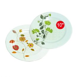 96 Pieces 10"melamine Plate - Plastic Bowls and Plates