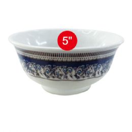 96 Pieces 5" Melamine Bowl - Plastic Bowls and Plates