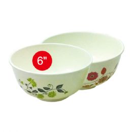 96 Pieces 6" Melamine Bowl - Plastic Bowls and Plates