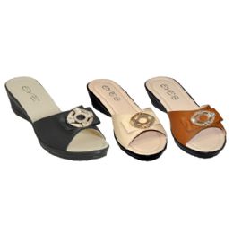 36 Wholesale Ladies Fashion Wedge Sandals