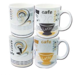 96 Pieces Ceramic Mug 12oz - Coffee Mugs