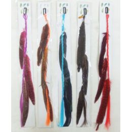 60 Wholesale Long Feather Hair Clip