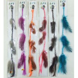 60 Wholesale Feather Hair Clip