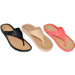 36 Wholesale Ladies Fashion Flip Flop Sandals