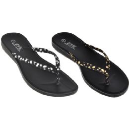 36 Wholesale Ladies Casual Flip Flops