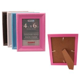288 Units of 4"x6" Photo Frame 4 Assorted Colors - Picture Frames