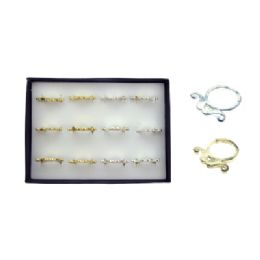 36 Wholesale Mustache Ring Display