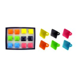 60 of Plastic Square Ring Display