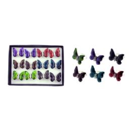 60 Wholesale Metal Butterfly Ring Display