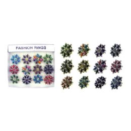 60 Wholesale Flower Ring Display