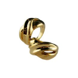 36 Wholesale Gold Tone Crossover Ring