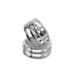 36 Wholesale Silver Tone Open Work Ring