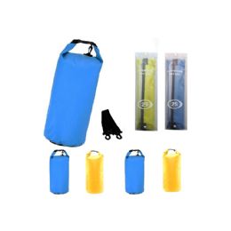 12 Wholesale Camping 003 Waterproof Bag 25 Liter Asst Colors
