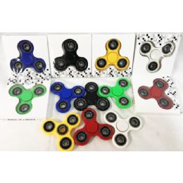 36 of Solid Color Fidget Spinners Assorted