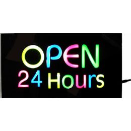 20 Wholesale Led Open 24 Hours Sign