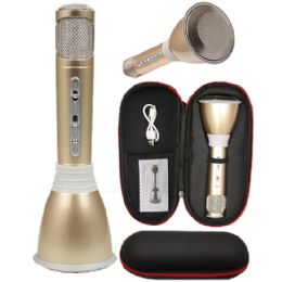 12 Wholesale Karaoke Microphone Gold Only