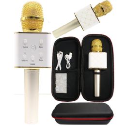 6 Bulk Karaoke Microphone Gold Only
