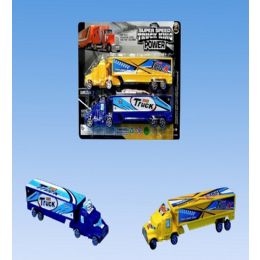96 Wholesale 2 Pieces Ff Trailer In Blister Card
