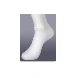 216 Wholesale Men's White Low Cut Sport Ankle Socks Size 10-13