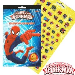 36 Wholesale Marvel's Ultimate Spiderman Sticker Pads