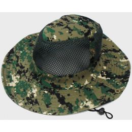 60 Pieces Digital Camouflage Mesh Hat - Sun Hats