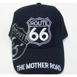 72 Wholesale Mother Road Route 66 Cap