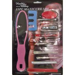 72 Wholesale 15pc Manicure Set
