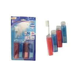 144 Pieces 4 Piece Travel Tooth Brush Set - Toothbrushes and Toothpaste