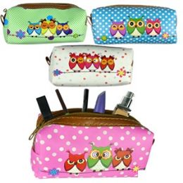 120 Pieces Owl Makeup Bags. - Cosmetic Cases