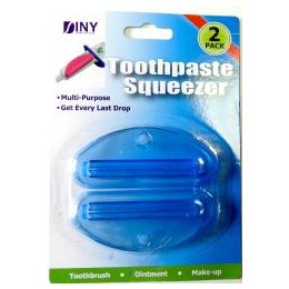 48 Wholesale Wholesale 2 Pack Toothpaste Squeezer